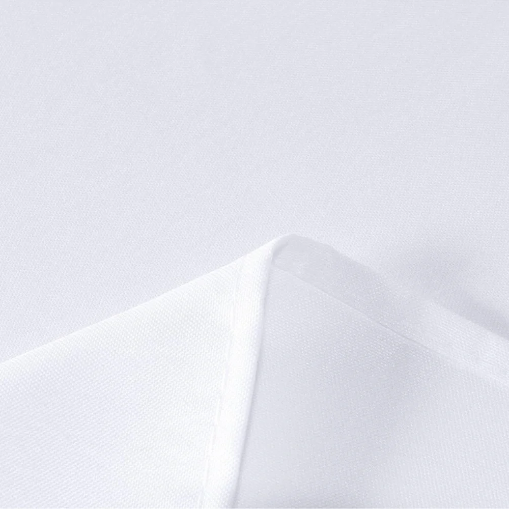 28. White 60x84 Tablecloth - Picture 12 of 13